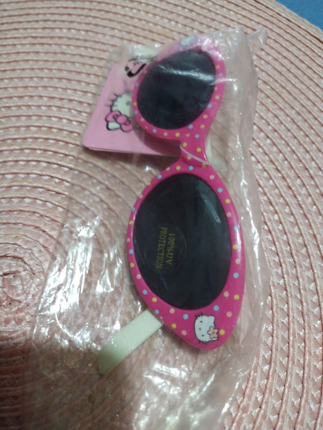 Óculos de sol Hello Kitty menina rosa