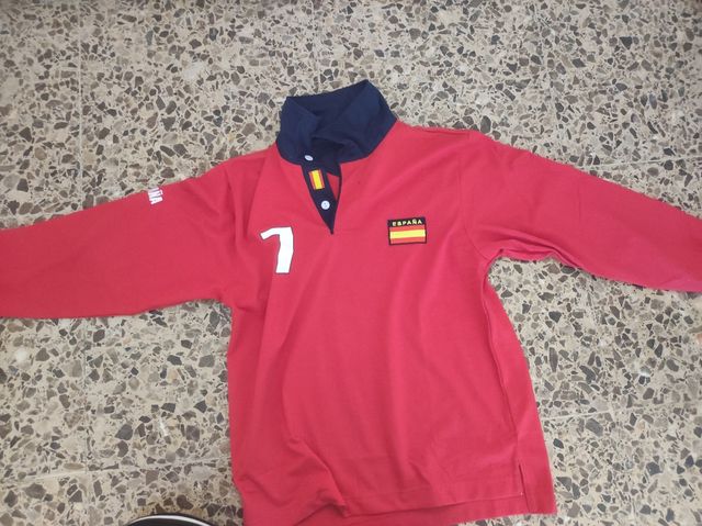 Camiseta España vintage roja
