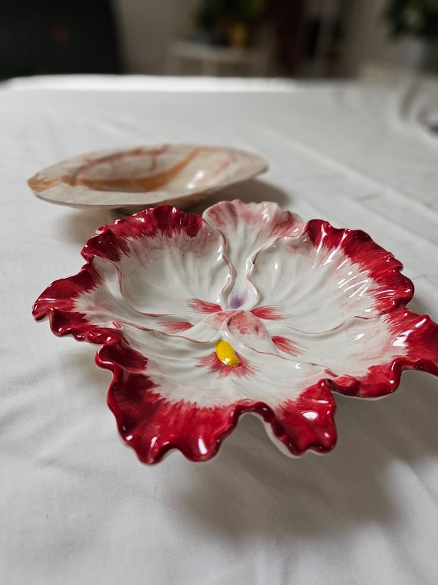 2 Cuencos cerámicos decorativos