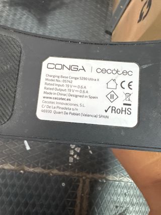 Base carga Conga 5290 Ultra X