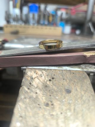 Alianza oro 18k - Anillo