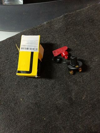 Interruptor de seguridad para batería. 