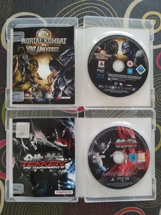 6 Juegos PS3 - Acción, Aventura, Lucha