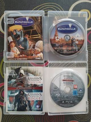 6 Juegos PS3 - Acción, Aventura, Lucha