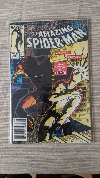 Amazing Spider Man 256 Marvel 1984 1st Puma