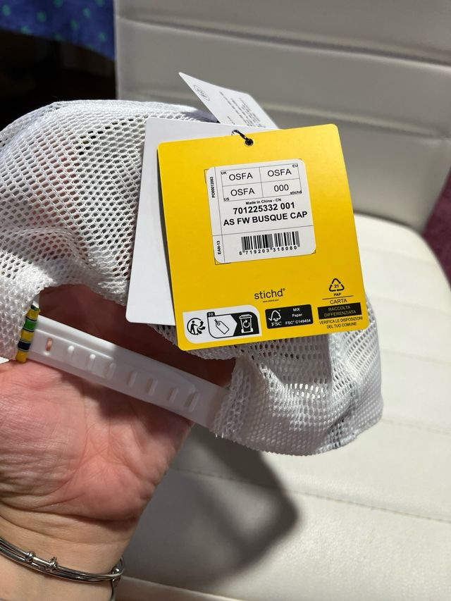 Gorra Busque blanca-azul | Nueva Ayton Senna