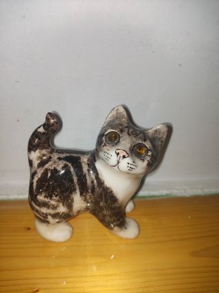 Gatto Ceramica - Figurina