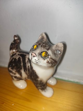 Gatto Ceramica - Figurina