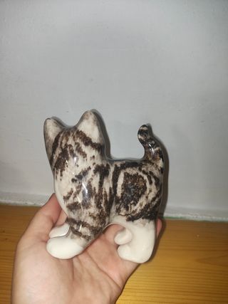 Gatto Ceramica - Figurina
