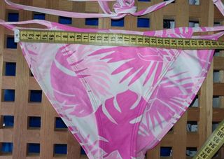 Bikini Flores Rosa-Blanco