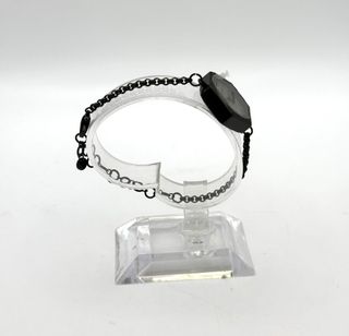 RELOJ DE PULSERA HOLZKERN NEGRO