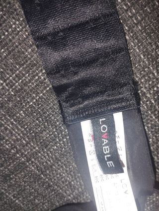 Sujetador negro Lovable