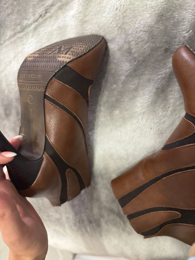 Botines Marrón Maria Mare - 37