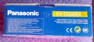 Teléfono Panasonic KX-TS500EX blanco