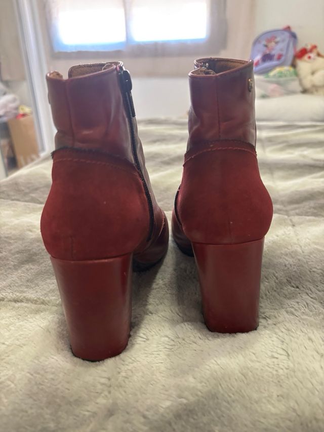 Botines rojos mujer nº 37