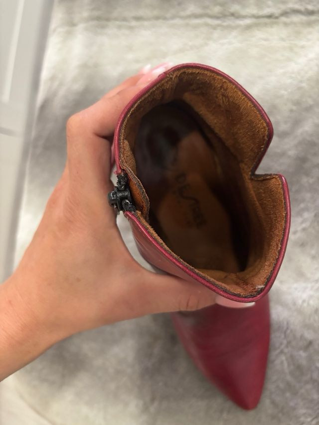 Botines rojos mujer nº 37