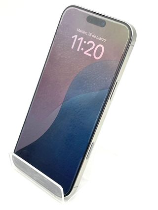 IPHONE 16 PRO MAX 256GB BATERIA 100%  BLANCO + CAJA