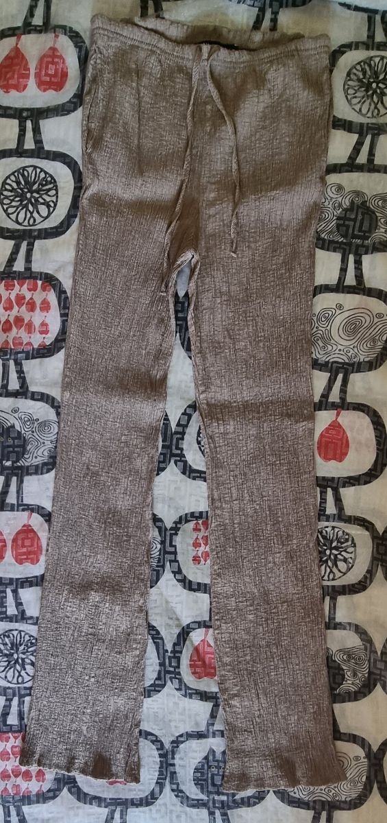 Pantalón Zara beige M