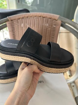 Sandalias Calvin Klein negras
