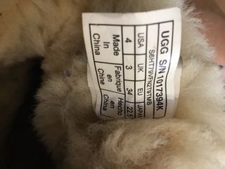 Botas UGG marrón niña, talla 34