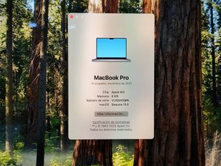 APPLE MACBOOK PRO M3 A2918 512GB/8GB RAM/SEQUOIA 15.5/ BAT 98% + CARGADOR GENERICO