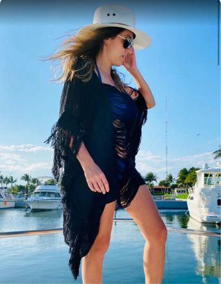 Vestido playero negro - Tulum