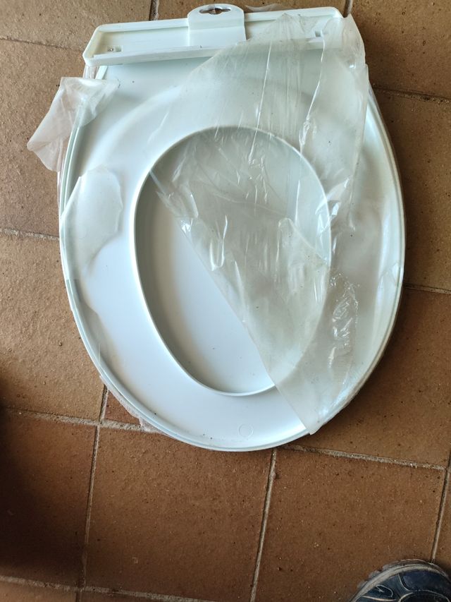 Tapa inodoro baño - Blanca