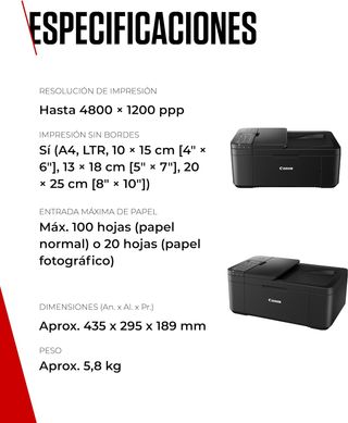 Canon Pixma TR4750i Impresora Multifunción