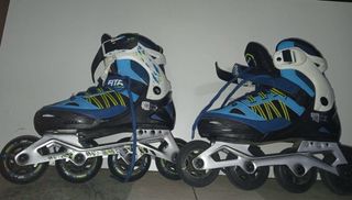 Patines en línea infantiles Oxelo Fit 5