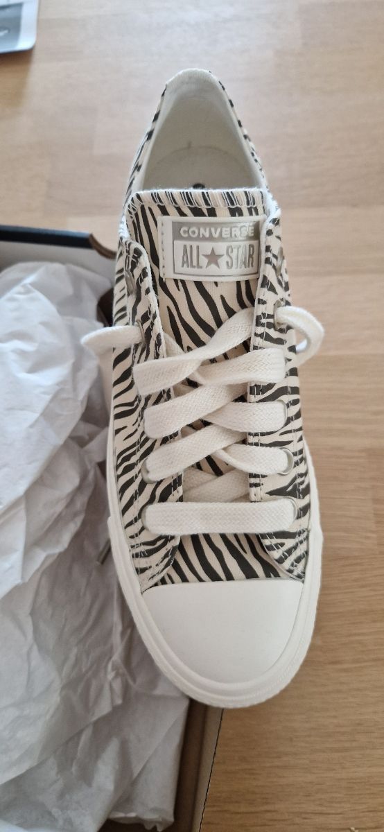 Converse All Star Zebra. Edición especil.