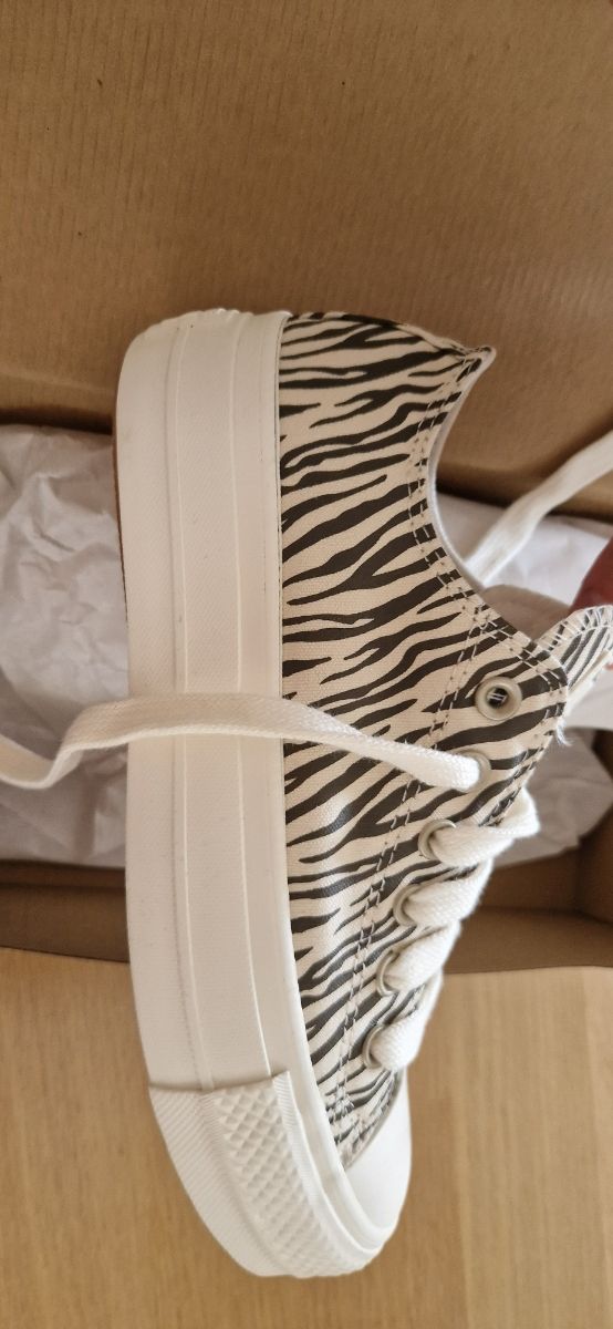 Converse All Star Zebra. Edición especil.