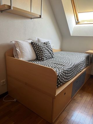 Cama infantil de 90