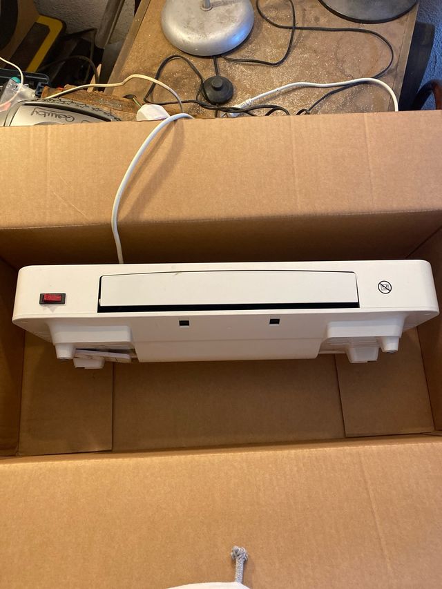 Radiador blanco - Calefactor con mando a distacia