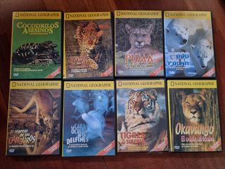 8 DVDs National Geographic: Naturaleza