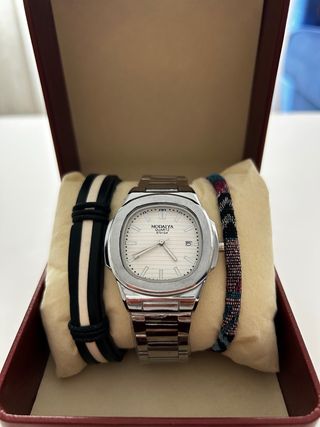 Reloj Modaiya Portofino Hombre color Plata 