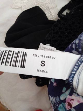 Vestido floral azul - sin tirantes