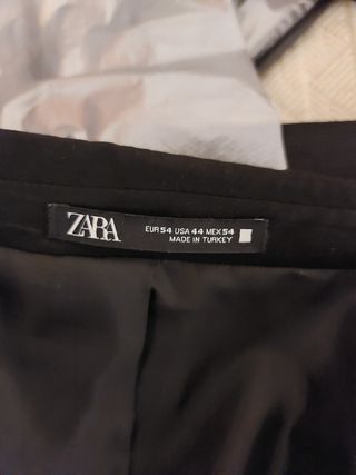 Americana negra ZARA - Talla XL