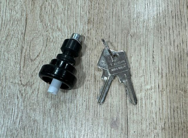 CIERRE ANTIROBO PARA MOTO CLM + LLAVES