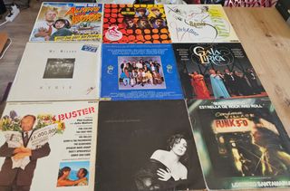 9 LPs Variados - Pop Rock