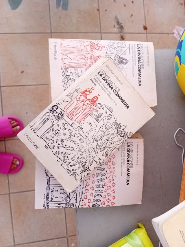 Raccolta 3 volumi Divina Commedia