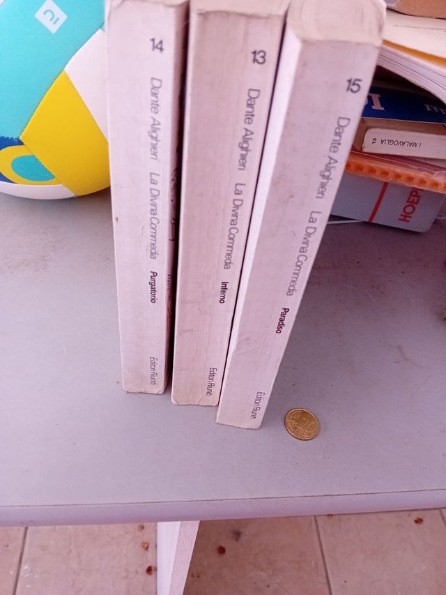 Raccolta 3 volumi Divina Commedia