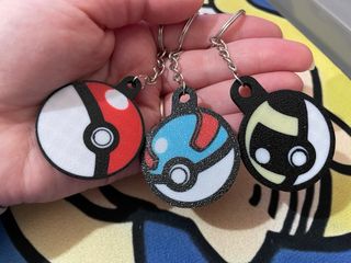 3 Portachiavi Pokémon