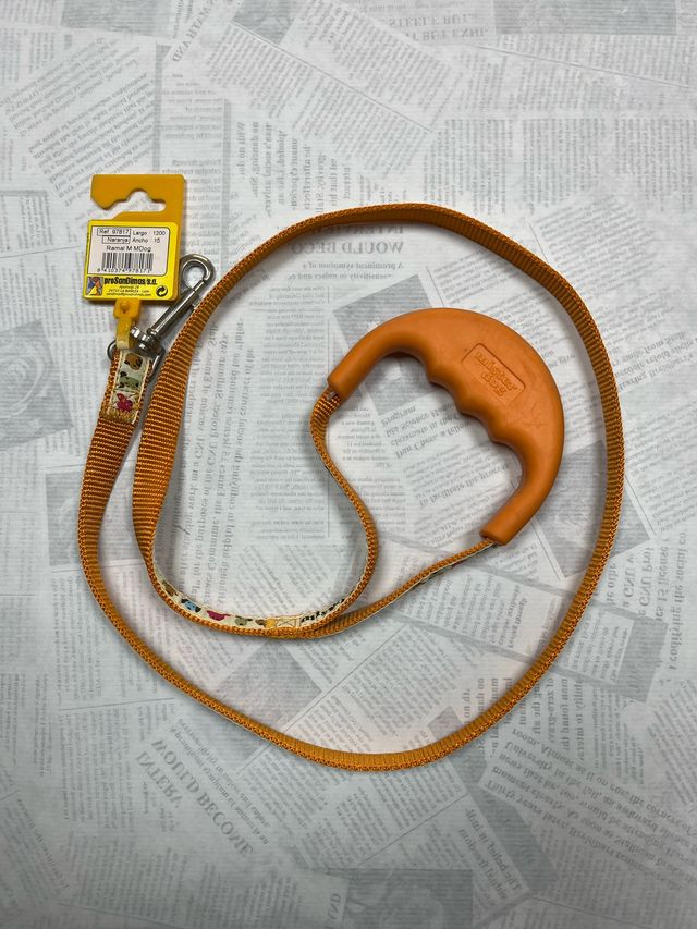 Correa perro ProSanDimas naranja