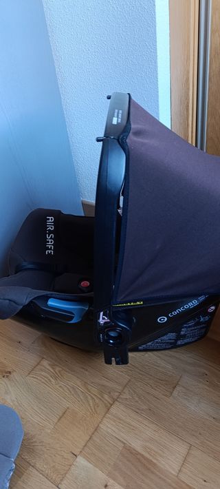  Concord AirSafe Grupo 0+ y base Isofix para coche