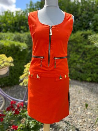 Vestito Nudha Couture arancio Tg.L