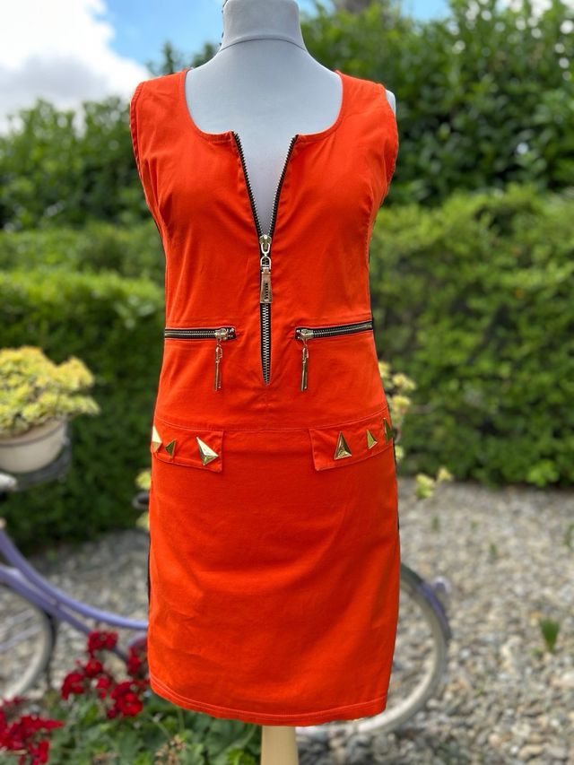 Vestito Nudha Couture arancio Tg.L