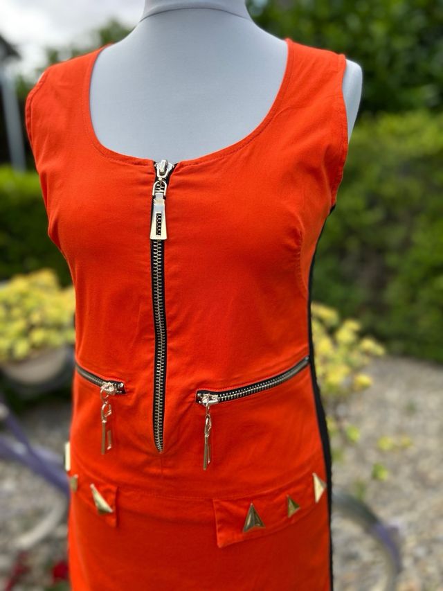 Vestito Nudha Couture arancio Tg.L