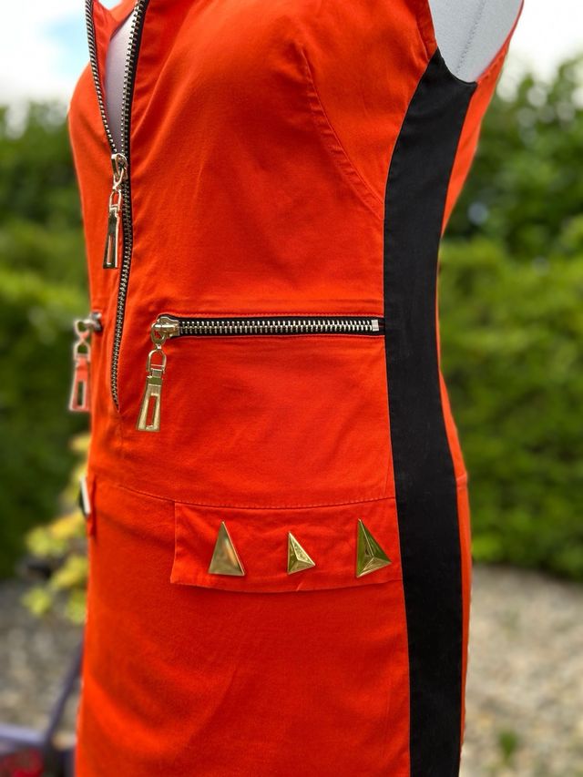 Vestito Nudha Couture arancio Tg.L