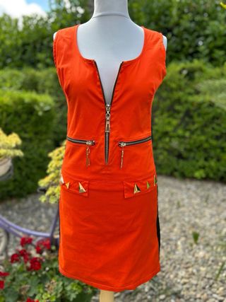Vestito Nudha Couture arancio Tg.L