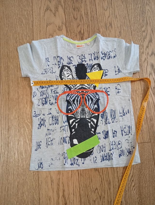 Camiseta cebra niño 10 años marca UBS2